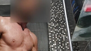 Prompt jerking at the bathroom