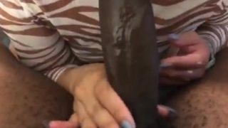 Beautiful Blasian Sucks BBC