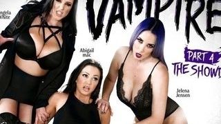 Vampire Angela white And Her Leader firm plow Abigail Mac To Make Her Part Of The Coven