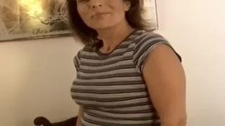 Milf Emily is timid but desperate for her climax