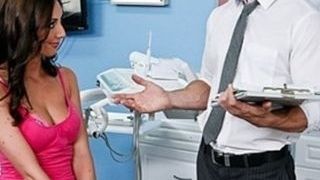 Yam-Sized-breasted milf Angelica Saige gives her dentist an sucky-sucky exam