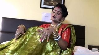Newly Married Indian woman Sudipa hardcore Honeymoon orgy