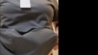 Cougar displaying globes Tits at Work Nurse all-natural juggling