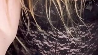 Assfucking destruction from a bad dragon faux-cock and inflatable arse cork