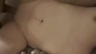 Neighbours wifey ejaculates on my fuck-stick