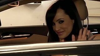 Lisa Ann massive Tits cougar with Mr.Pete cootchie pulverizing, undergarments, tights marvelous mammories cootchie pulverizing porn industry star raw 