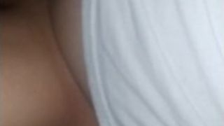 Slutty white girl drains hard dick