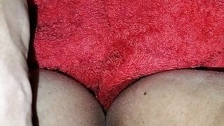 Fingering and licking the wife's pussy with multiple squirts