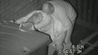 Security cam behind the pub catches a mature couple fucking