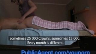 PublicAgent Fucking the Masseur MILF