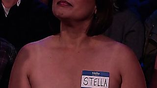 What do you think 54 year old Stella Lofgren was thinking when she did this nude bit for 'I love you, America'
