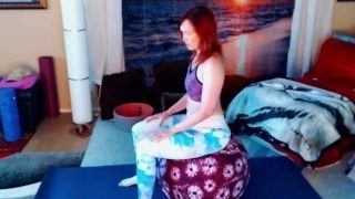 Yoga ball exercise. Join my lifetime telegram to converse with me fasten on profile