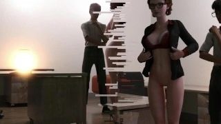Selah in Her fresh Office - chief son-in-law Caught finger banging Secretary's pink pucker and vagina