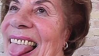 Elder grandma Vera Wants to guzzle cum